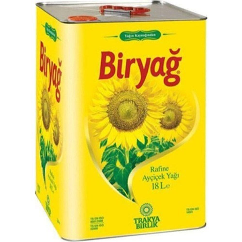 Biryağ  Ayçiçek Yağı 18 lt