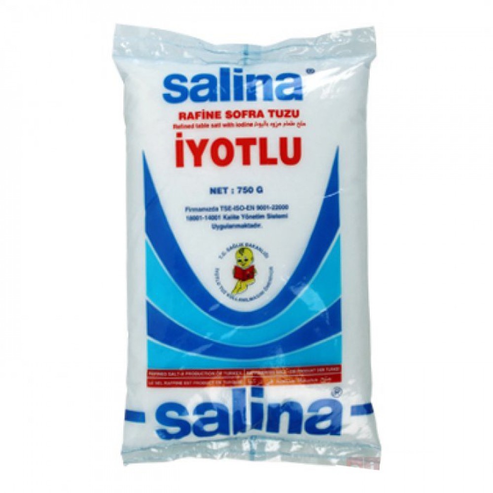 SALİNA TUZ 750GR - 30'LU KOLİ